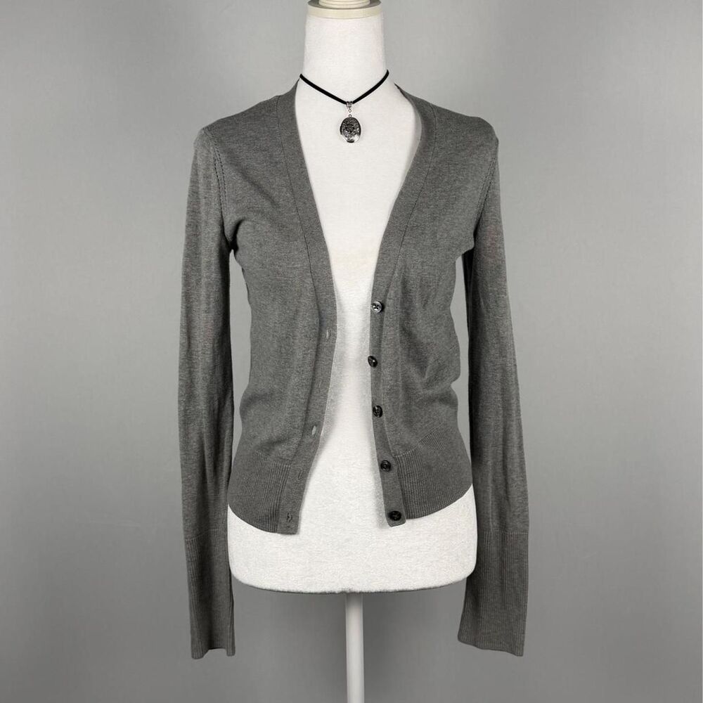 American-eagle Women's Grey Cardigan